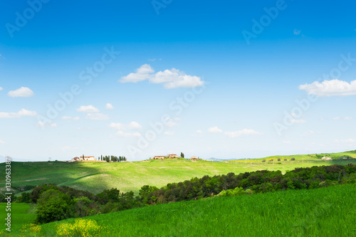 Beautiful Tuscany landscape  Italy