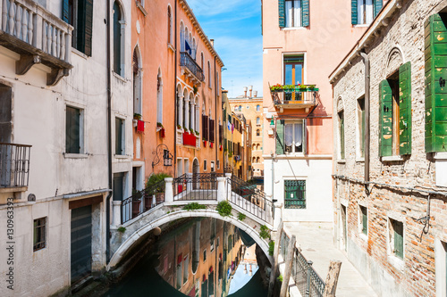 Scenic canal in Venice, Italy © smallredgirl