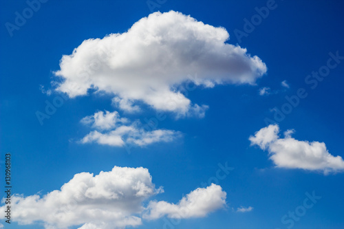 beautiful blue sky with cloud, nature background.