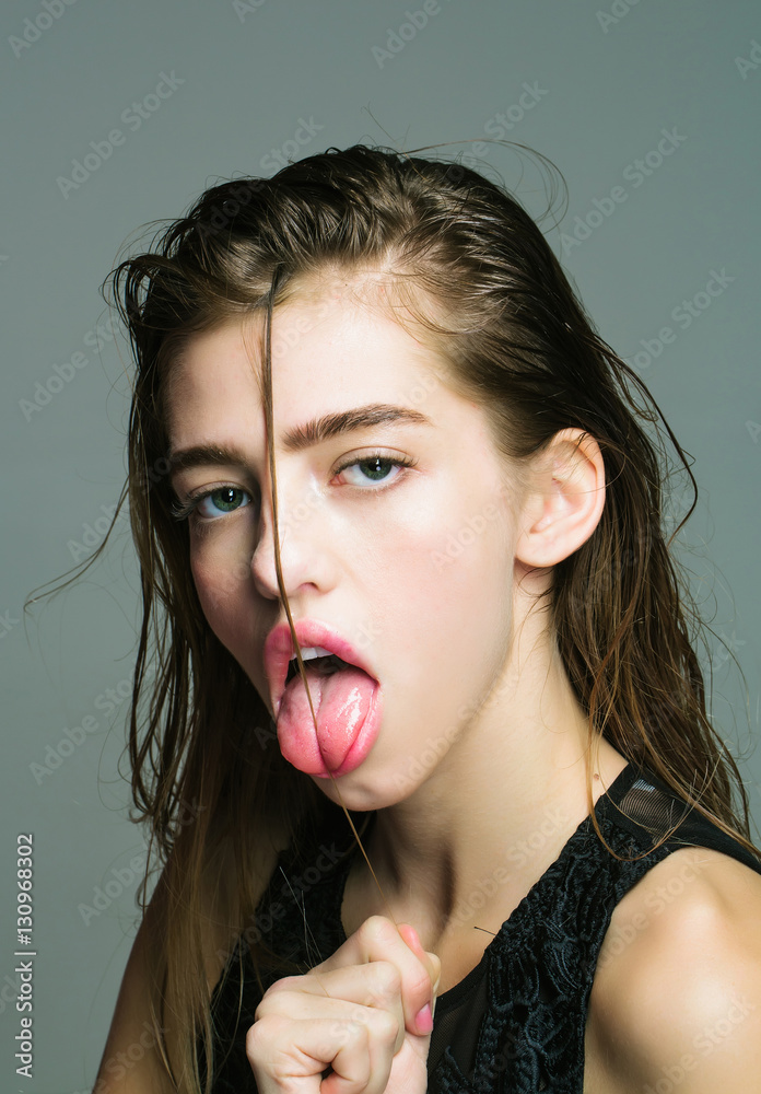 Girls pics erotic out tongue Tongue Fetish