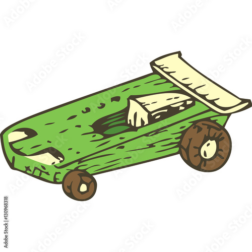 Wooden Toys Racing Car