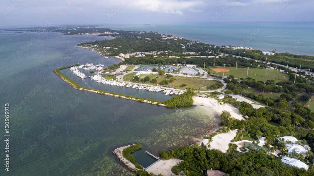 Islamorada Key Florida Aerial Landscape View