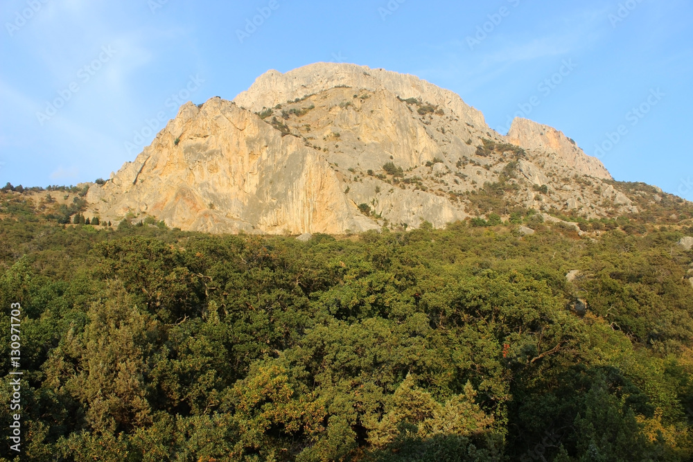 Mount Ilyas-Kaya, Laspi bay, Crimea, Sevastopol