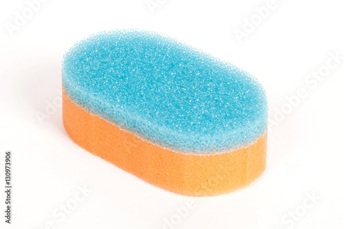 orange scouring sponge