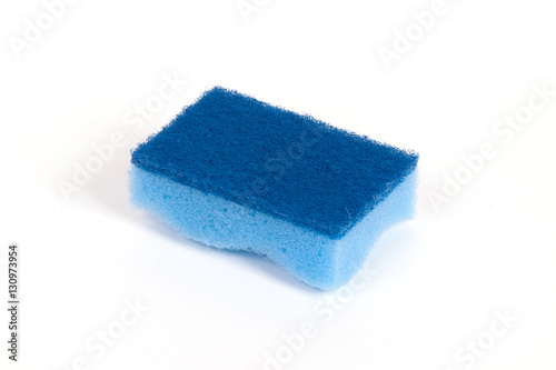 blue scouring sponge