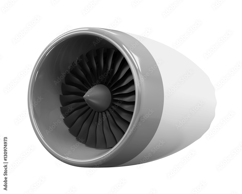 Jet Engine Isolated Jet Engine Isolated