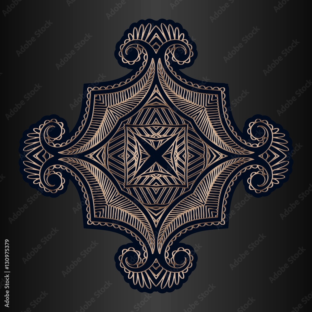 decor elements symmetrically shaped dark background geometric shapes of the elements Deco Abstract decor elements symmetrically shaped dark background geometric shapes of the elements Deco Abstract