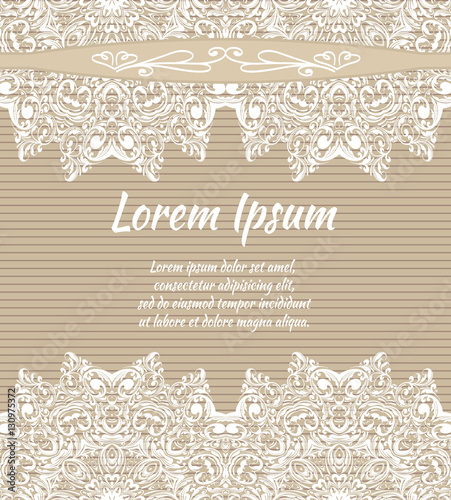 flyer, leaflet cover mandala, abstract Oriental motif. Hand painted texture background. Decorative elements for design print. Vector. EPS 10