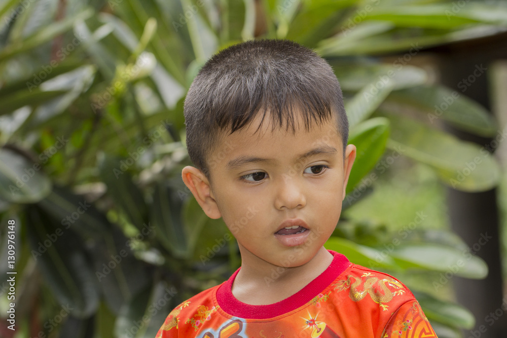 Little Asian boy Little Asian boy