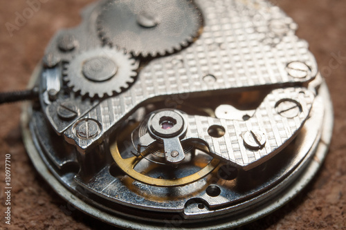Wallpaper Mural Detail of watch machinery. Torontodigital.ca