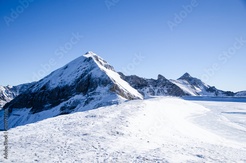 Snowy mountains