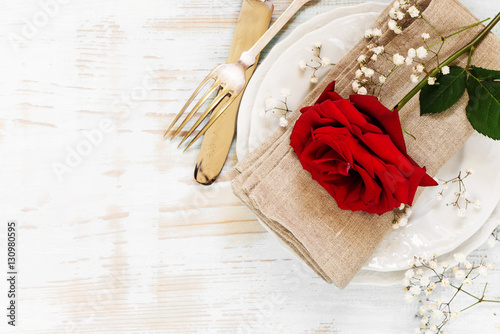 Beautiful table setting