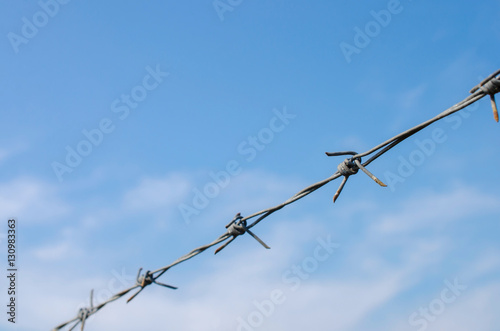 Barbed wire