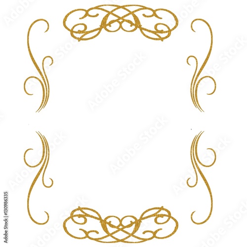 GOLD BORDERS FRAME