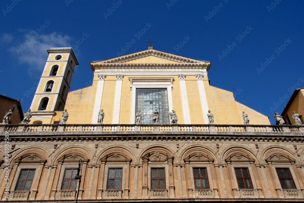 Saints Twelve Apostles Basilica in the historic center of Rome
