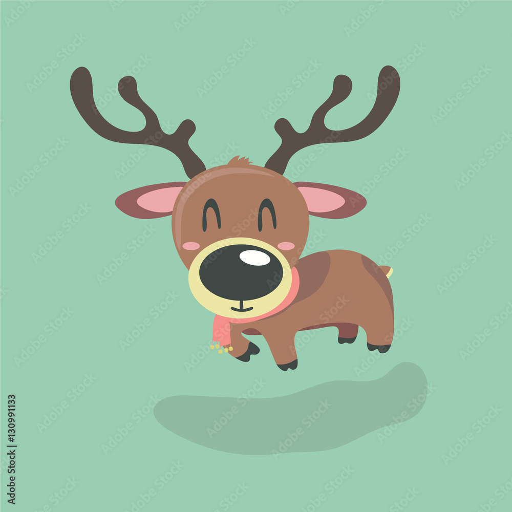 Happiest rain deer. Happiest rain deer.
