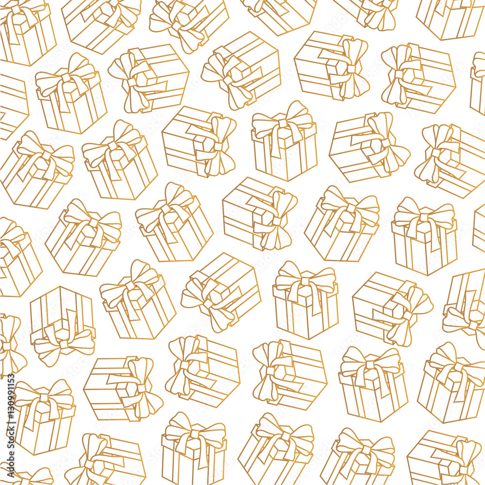 vector pattern of hand drawnn gift boxes vector pattern of hand drawnn gift boxes