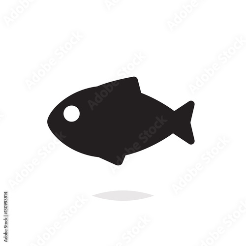 Fish icon vector