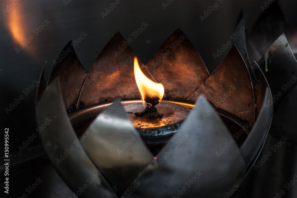 Fototapeta premium Buddhist candles