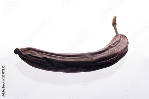 Bad banana isolated