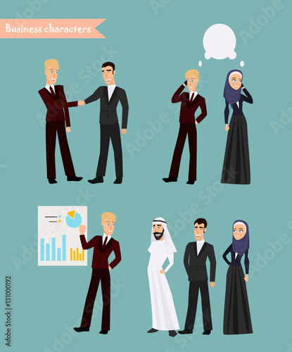 Arab Business People Meeting