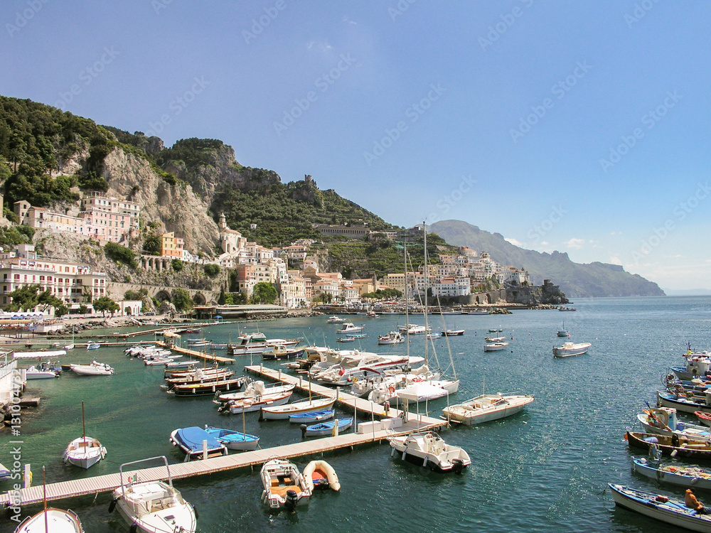 Fischereihafen von Amalfi