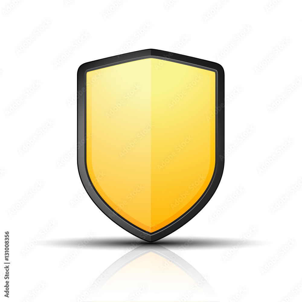 Yellow Shield sign Yellow Shield sign