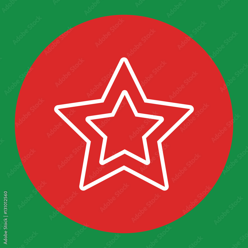 star rating five point pointed line white icon in red circle star rating five point pointed line white icon in red circle