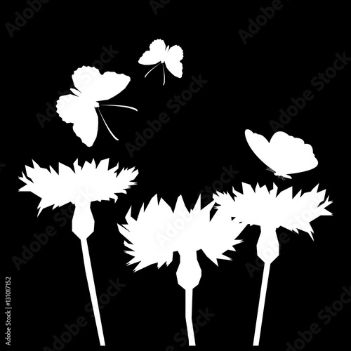 flower art illustration pattern bloom beauty green