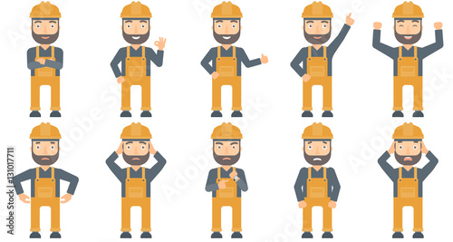 Vector set of constructors and builders characters