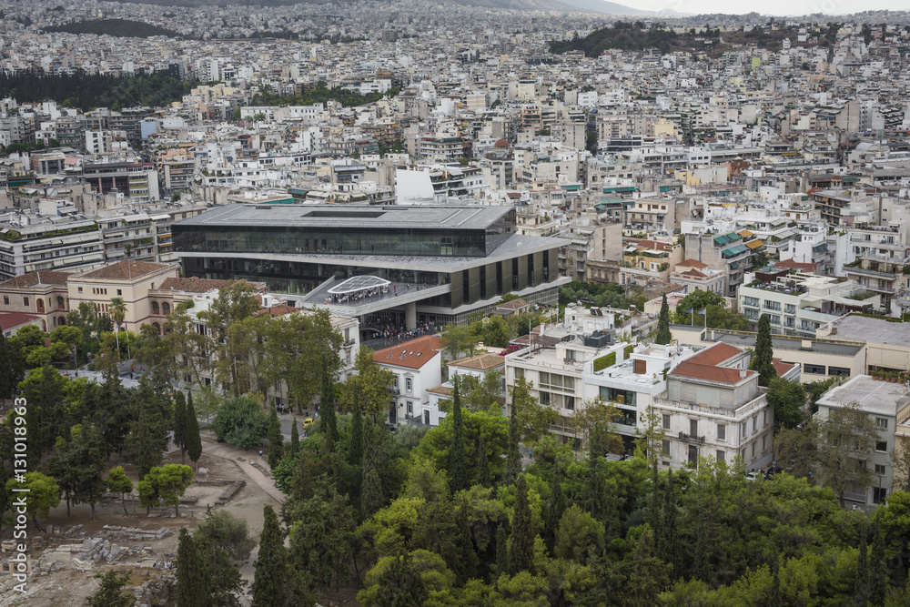 New Acropolis museum, Athens, Greece.