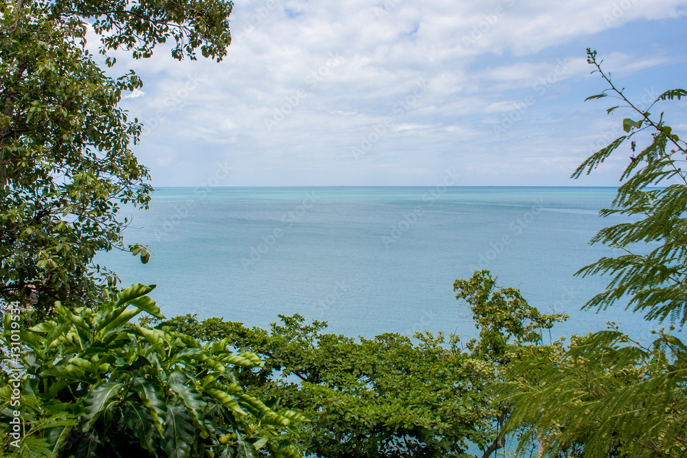 Ausblick Lamai Beach Ausblick Lamai Beach
