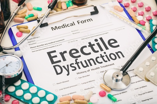 Medical form, diagnosis erectile dysfunction