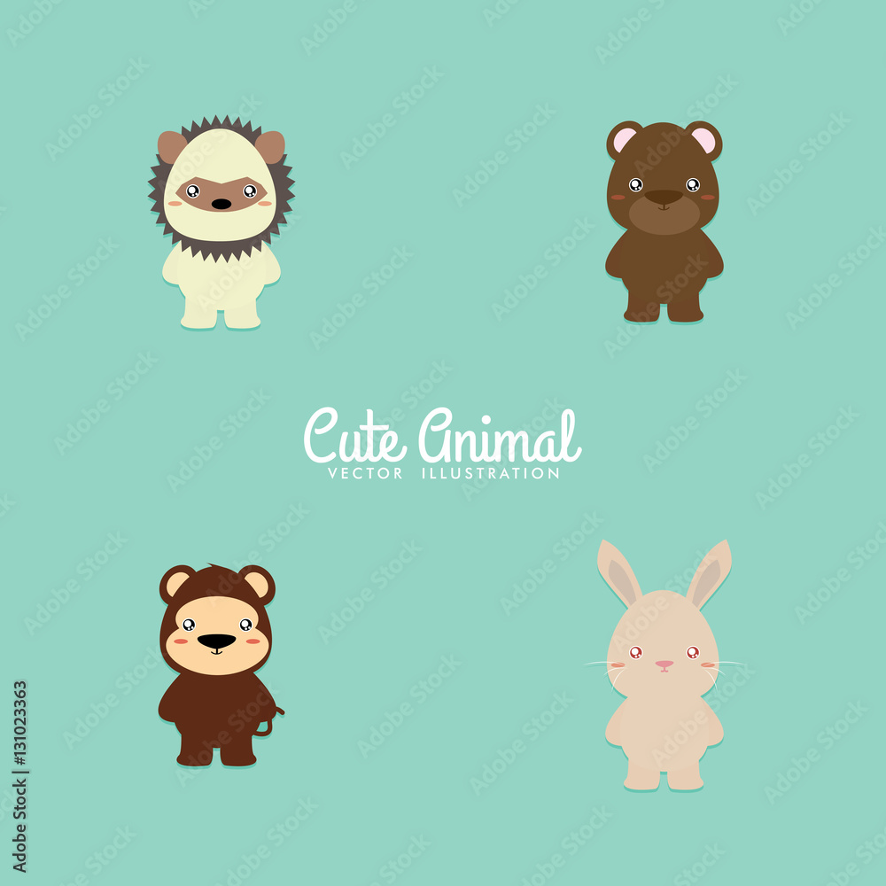 Cute Cartoon animals Cute Cartoon animals