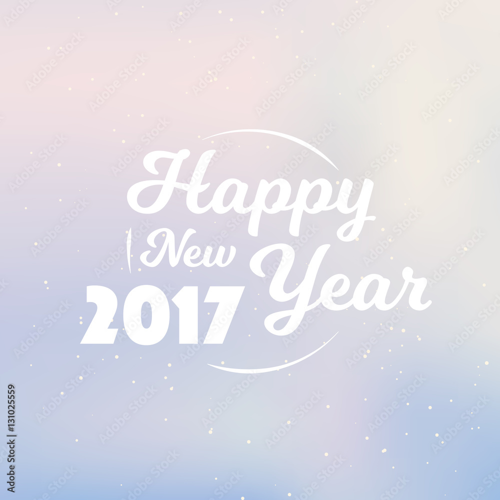 Happy New Year 2017 Label Happy New Year 2017 Label