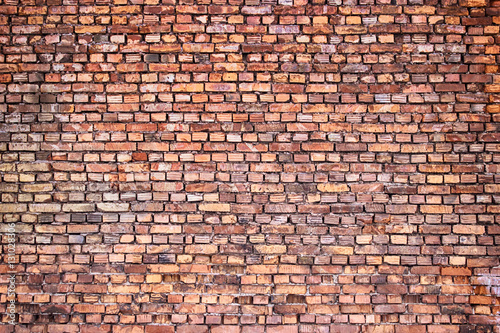 vintage brick wall, urban background, red stone texture