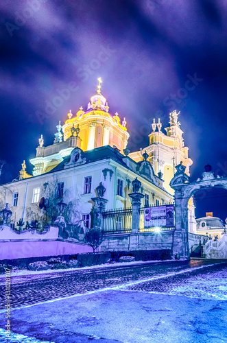 Saint Yura church in the Lviv city