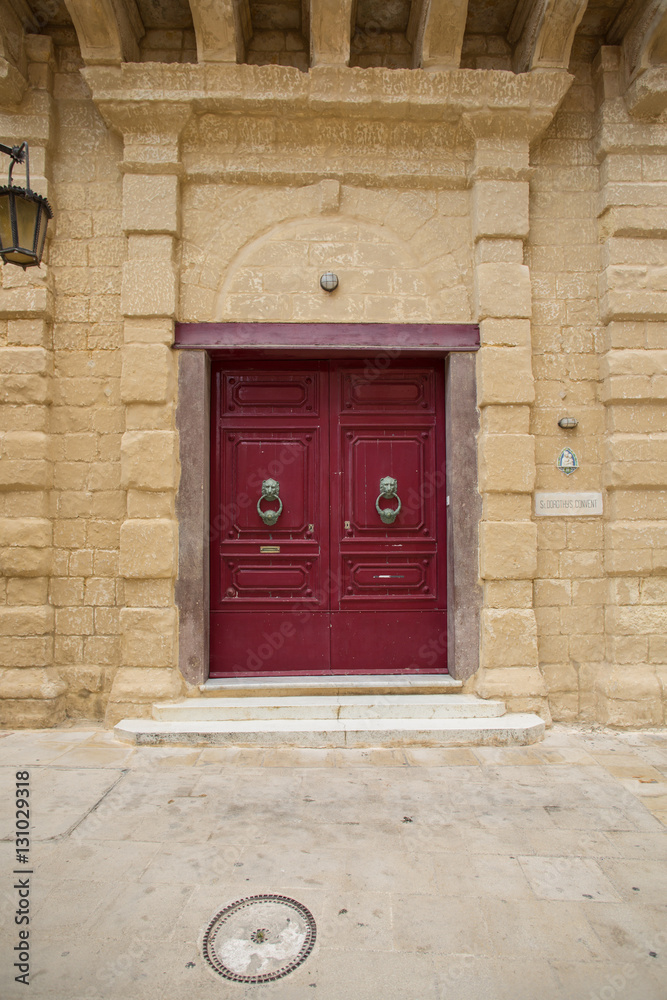 Fototapeta premium Old door in Malta