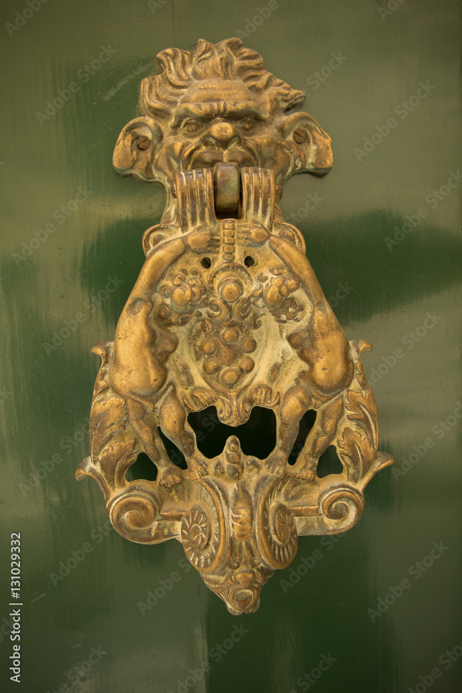 Old door knocker in Malta Old door knocker in Malta