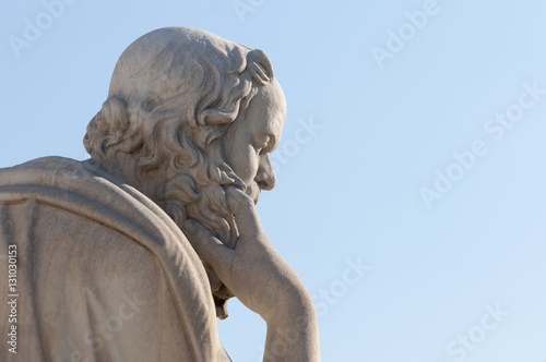 classic statue Socrates