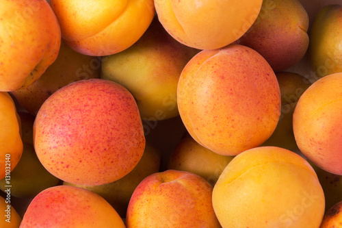 Fresh fruits of apricot
