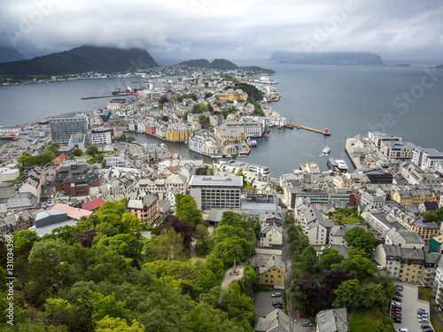 View of Alesund from Aksla