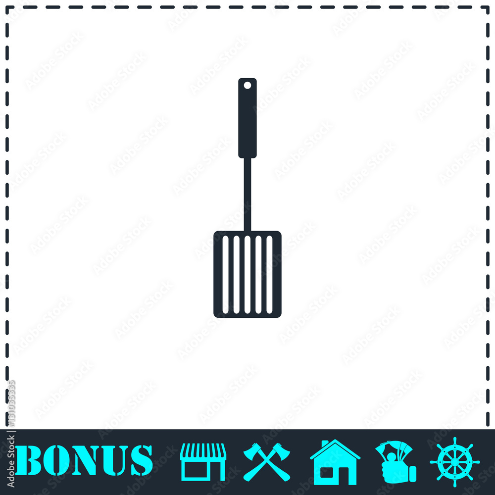 Obraz premium Cutters icon flat
