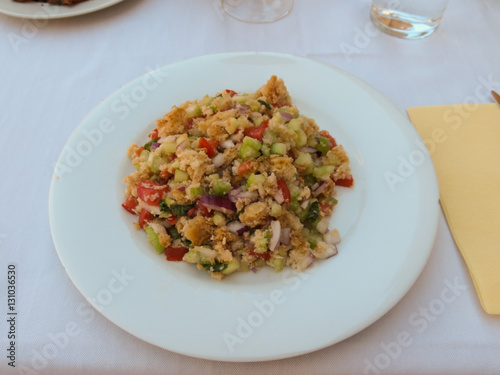 Panzanella bread salad