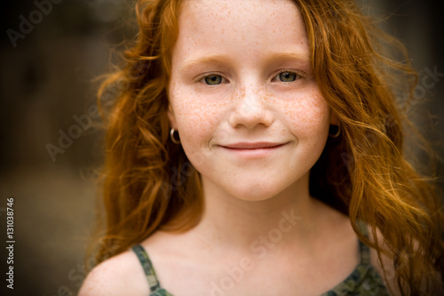 Portrait of smiling girl