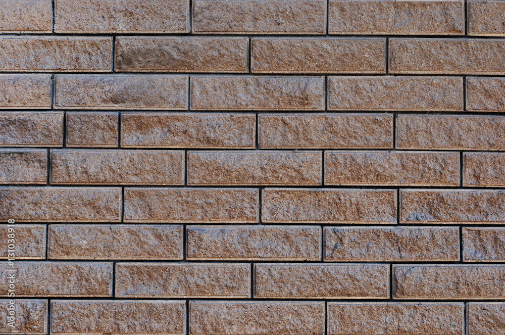 Fototapeta premium Stucco wall texture. Orange color