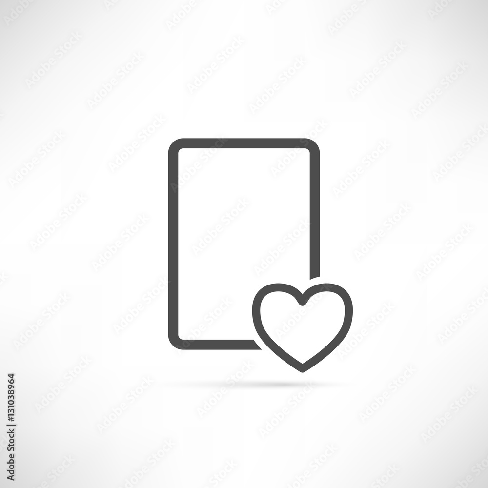 Wish List Icon Heart Empty Wish List Icon Heart Empty