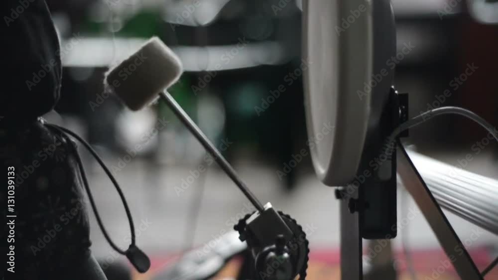 Electronic bass drum hit Electronic bass drum hit