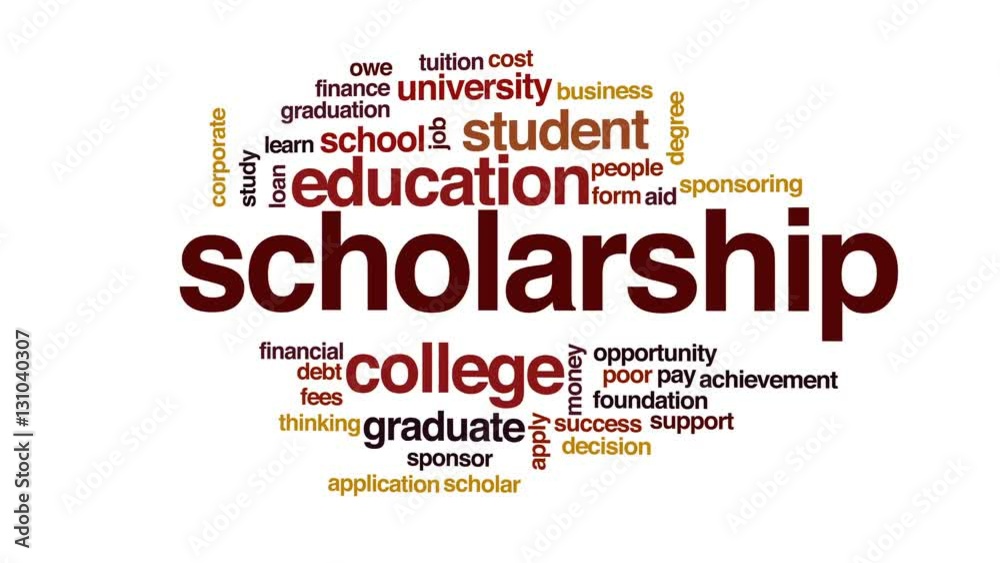 Scolarship animated word cloud. Scolarship animated word cloud.