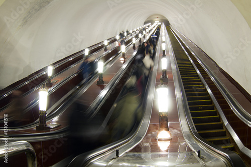 The Moscow metro